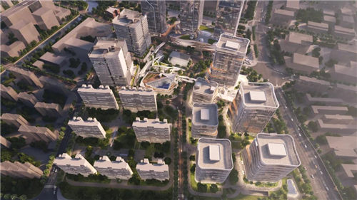  上海浦东金色中环带即将建设一个30万方体量的商业地产项目