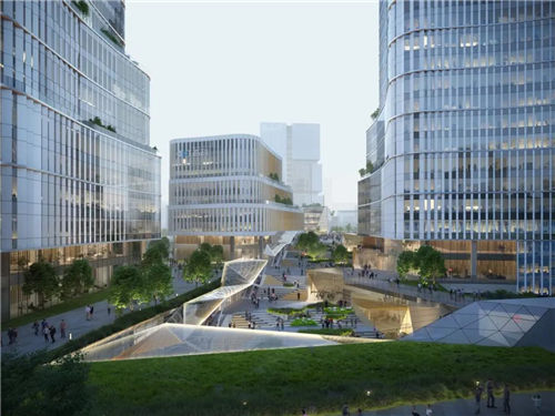 上海浦东金色中环带即将建设一个30万方体量的商业地产项目