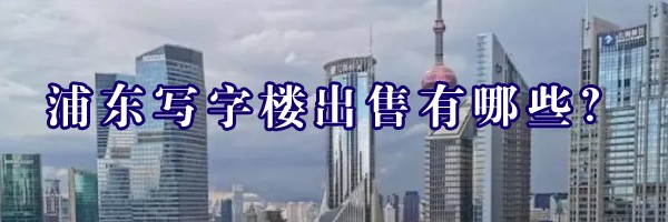 浦东写字楼出售有哪些？