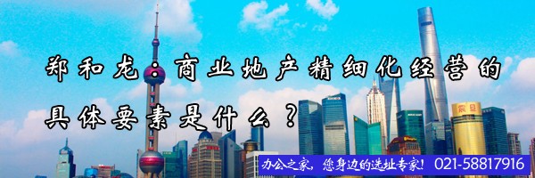 22"郑和龙:商业地产精细化经营的具体要素是什么?"