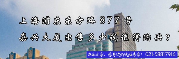 22"上海浦东东方路877号嘉兴大厦出售多少钱值得购买？"