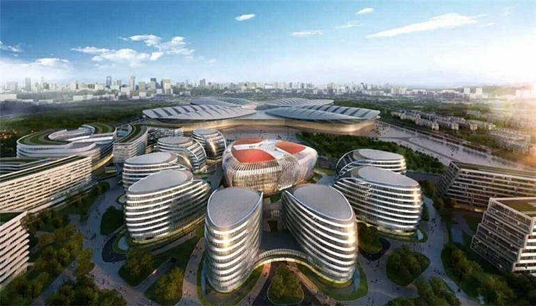 22"虹桥世界中心：上海大虹桥写字楼群集"